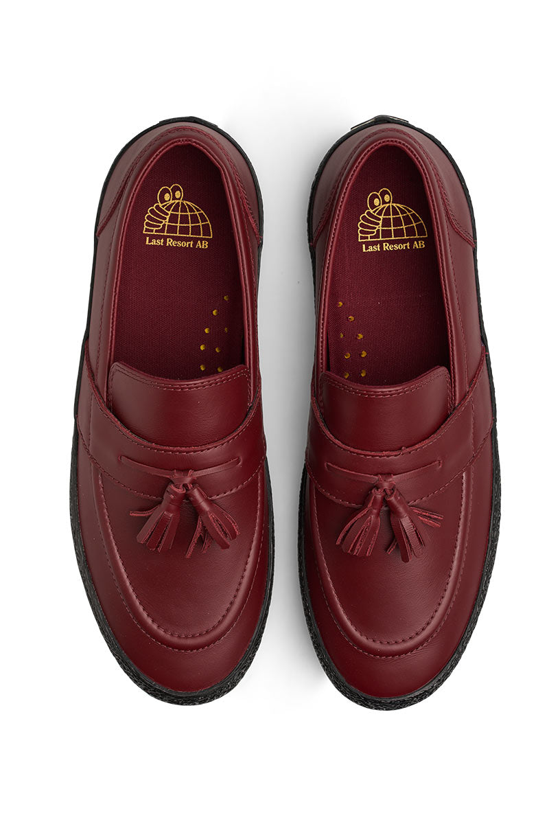 VM005 LOAFER LEATHER / OXBLOOD/BLACK