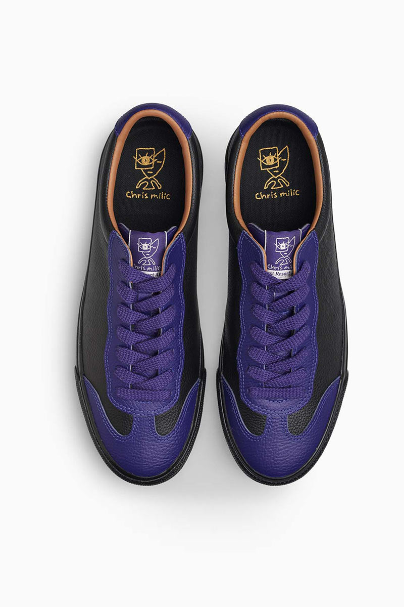 VM004 MILIC LEATHER / BLACK HELIOTROPE/BLACK