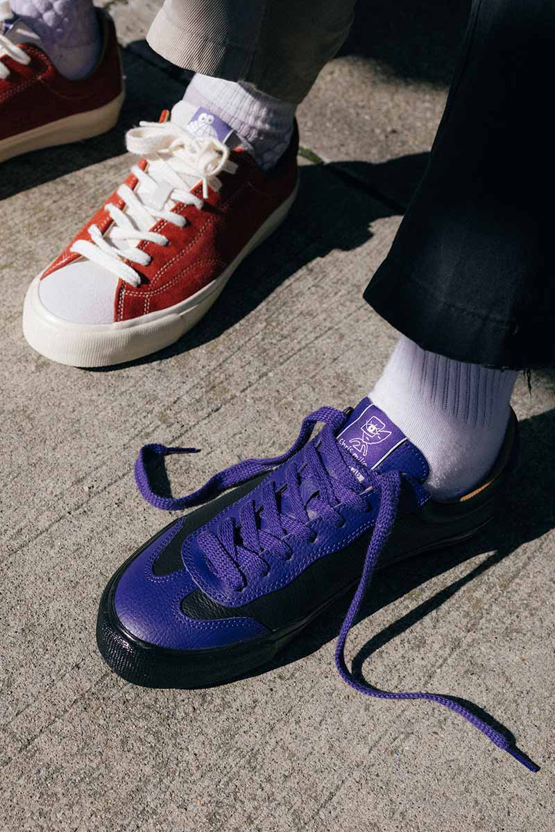VM004 MILIC LEATHER / BLACK HELIOTROPE/BLACK