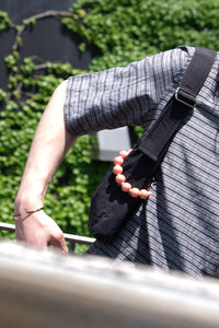 DICKE PERLEN SHORT KEYHOLDER / LAX