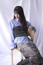 画像をギャラリービューアに読み込む, EXTRA FINE MERINO WOOL KNIT TUBE / CHARCOAL [20%OFF]