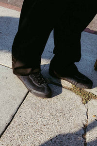 VM001 LO SUEDE / FABIOS BLACK/WHITE/BLACK