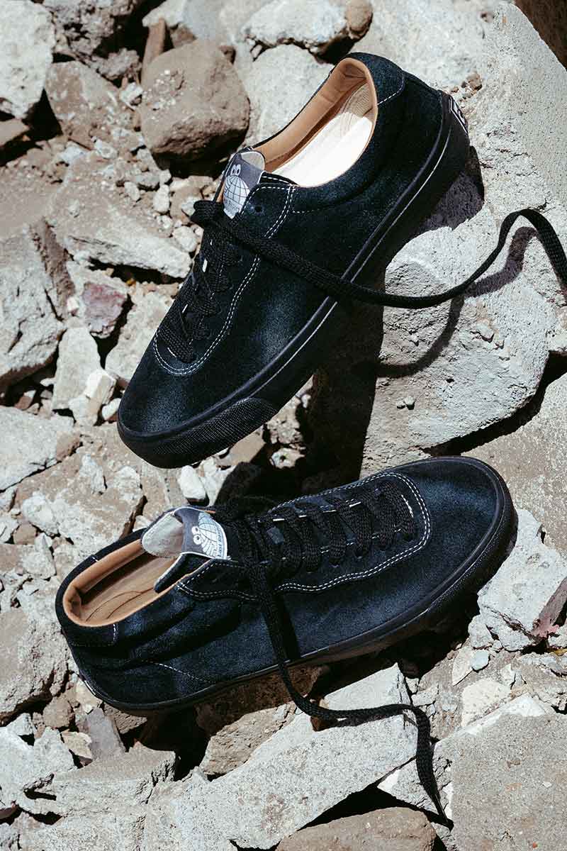 LAST RESORT AB | VM001 LO SUEDE / FABIOS BLACK/WHITE/BLACK