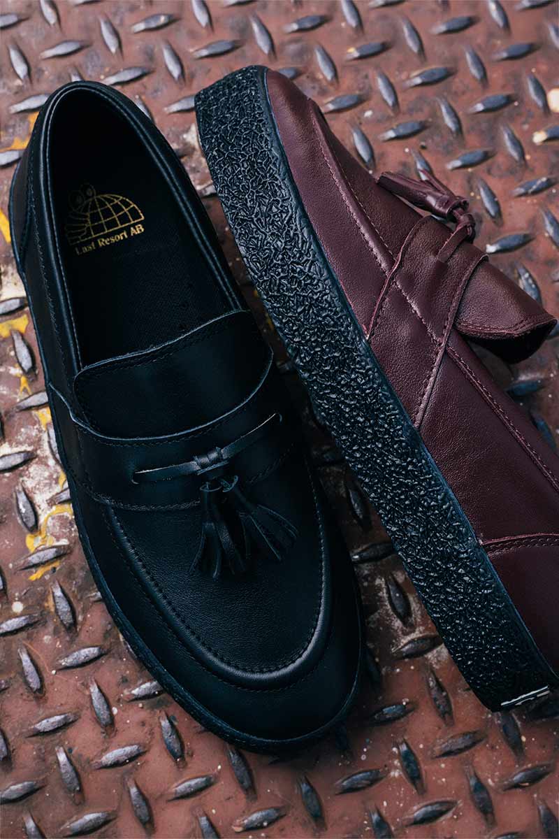 VM005 LOAFER LEATHER / BLACK/BLACK