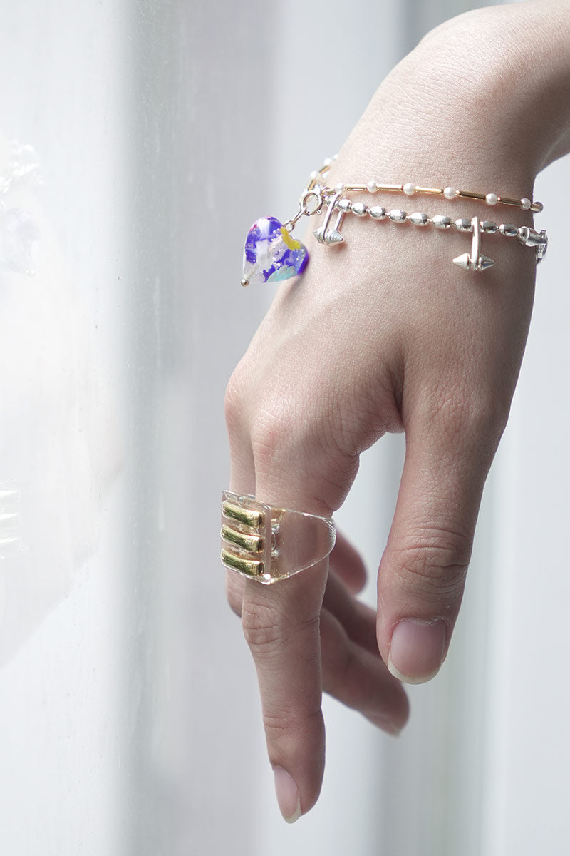 RECTANGLE RING / CLEAR