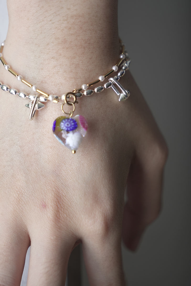 PIVOT BRACELET / SILVER PALTED