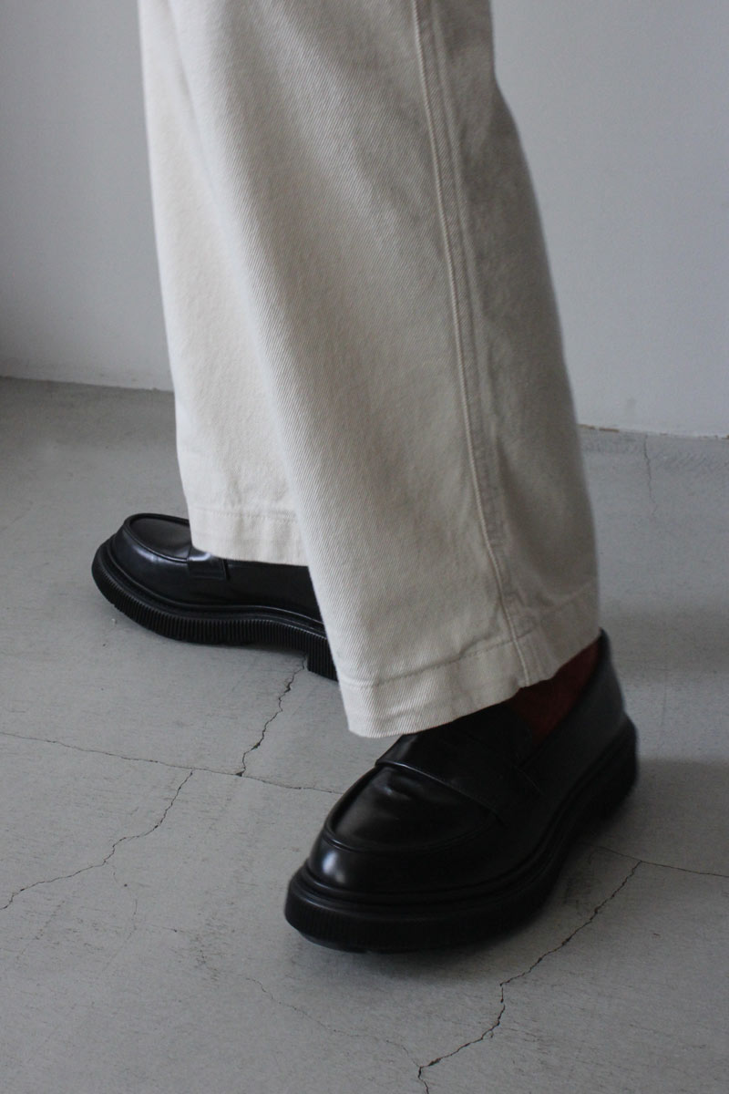 ADIEU | TYPE 159 LOAFER INJECTED TPU RUBBER SOLE レザーローファー ...