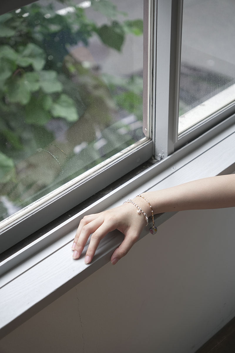 PIVOT BRACELET / SILVER PALTED