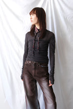 Load image into Gallery viewer, TULLE BRA TOP&amp;T / CLAY