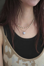 画像をギャラリービューアに読み込む, POSY CHOKER BLUE / GOLD PLATED