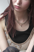 画像をギャラリービューアに読み込む, BONAR CLASP CHOKER GREEN / STERLING SILVER