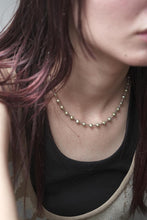 画像をギャラリービューアに読み込む, BONAR CLASP CHOKER GREEN / STERLING SILVER