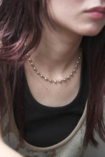 画像をギャラリービューアに読み込む, BONAR CLASP CHOKER GREEN / STERLING SILVER