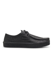 VM006 MOC LEATHER / BLACK CROC/BLACK