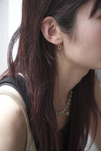 JULY STUD EARRINGS / 14K GOLD FILLED