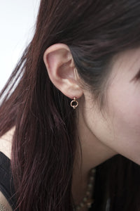 JULY STUD EARRINGS / 14K GOLD FILLED
