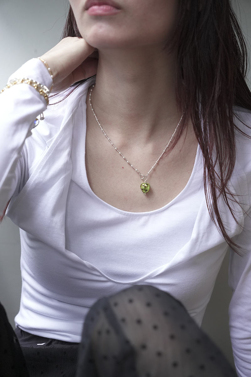 POSY CHOKER SWAMP / STERLING SILVER