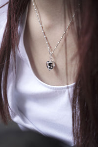 POSY CHOKER SPACE CADET / STERLING SILVER