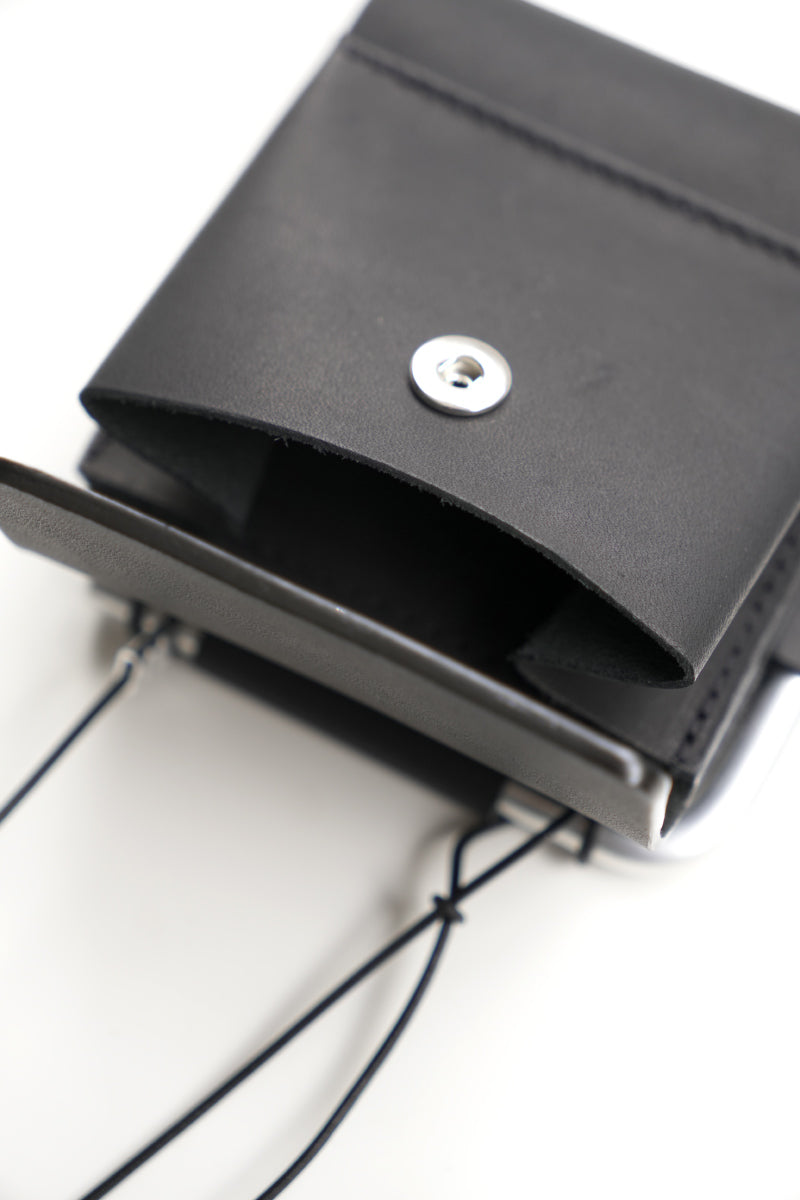 AL BIFOLD WALLET / BLACK GLOVE LEATHER