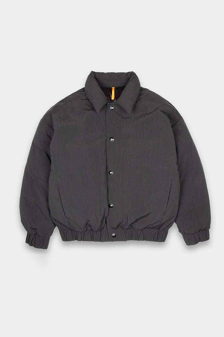 R19 DOWN-6 DOUBLE DOWN BLOUSON / BLACK RECYCLED NYLON