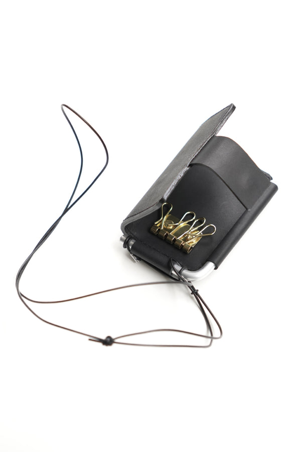 AL KEYCASE / BLACK GLOVE LEATHER