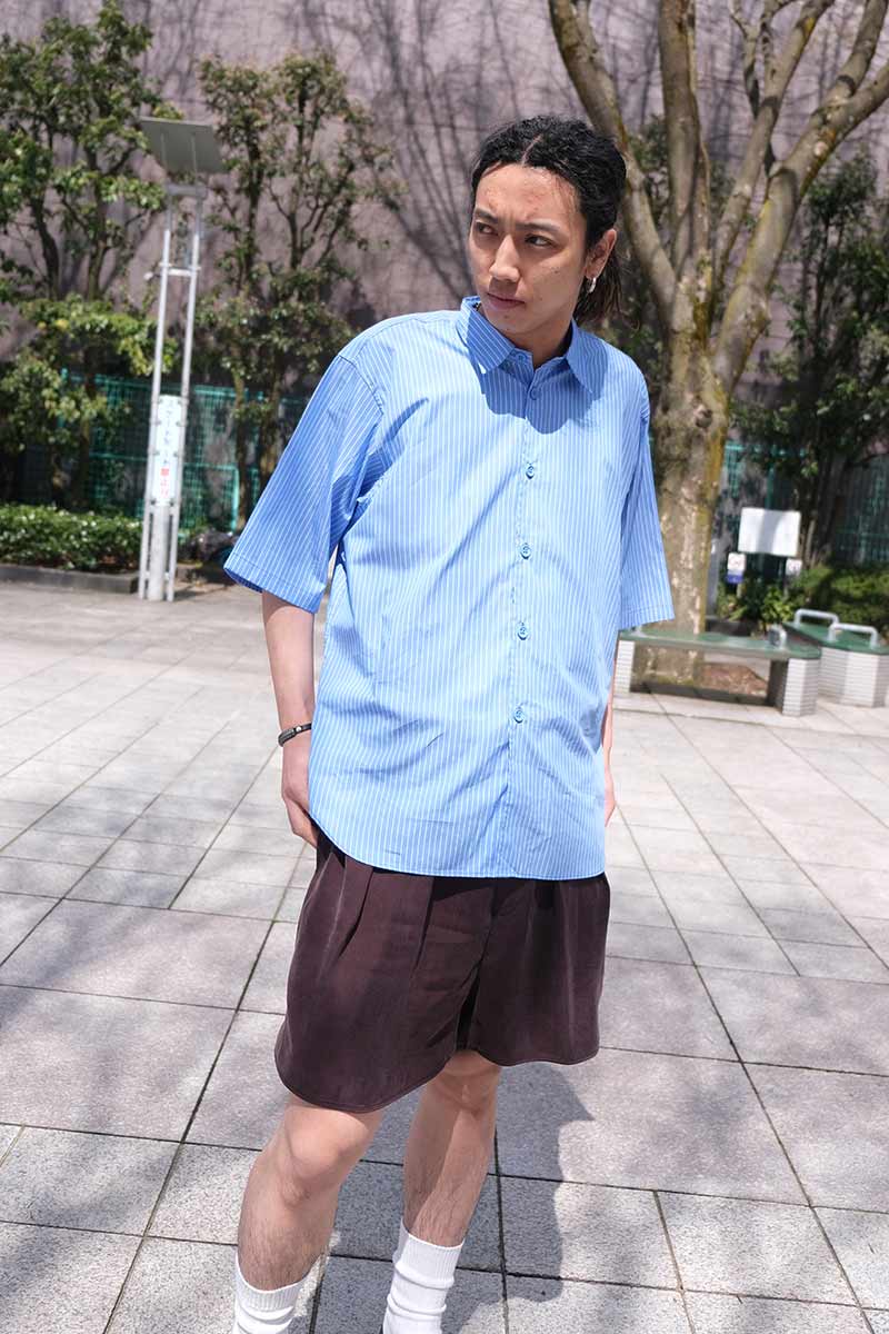 R18 SHIRT-9 / POOL STRIPE