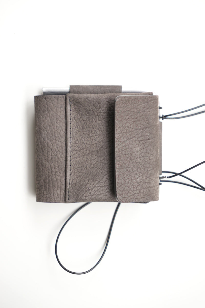 AL BIFOLD WALLET / GREY SPAIN CARF LEATHER