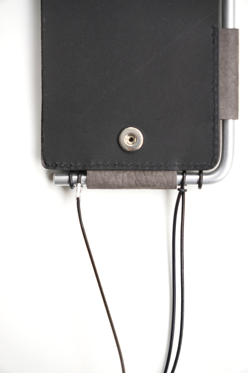 AL BIFOLD WALLET / GREY SPAIN CARF LEATHER
