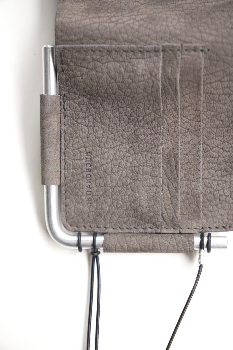 AL BIFOLD WALLET / GREY SPAIN CARF LEATHER