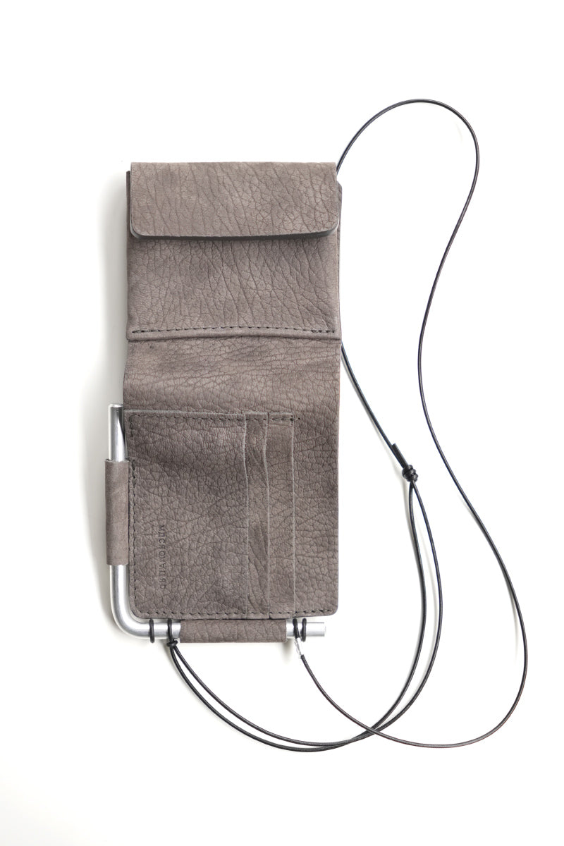 AL BIFOLD WALLET / GREY SPAIN CARF LEATHER