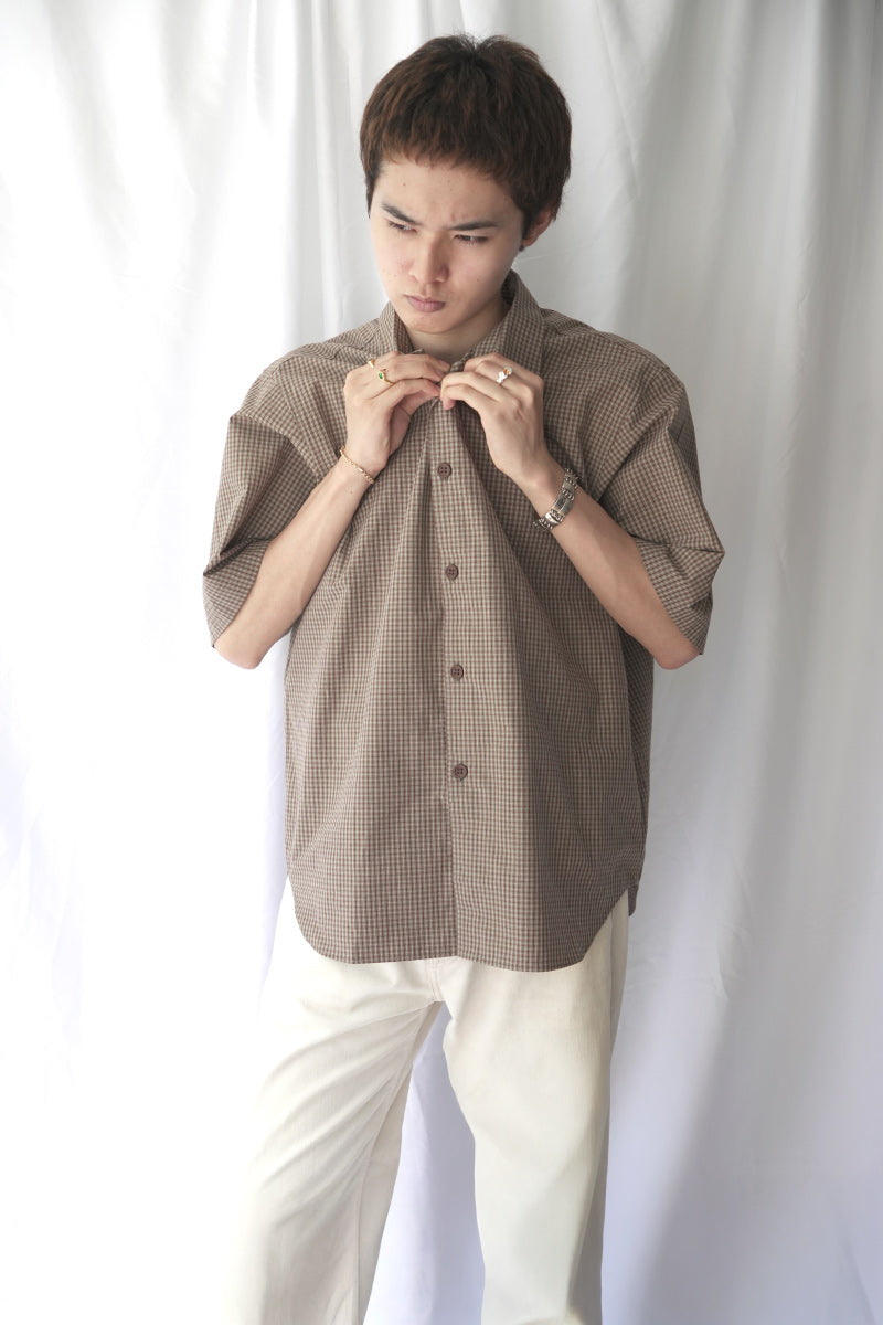 R20 SHIRT-9 S/S WEATHER SHIRT / GARDEN GRID