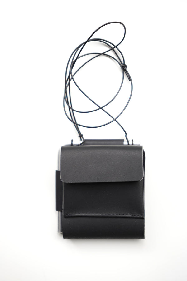 AL BIFOLD WALLET / BLACK GLOVE LEATHER