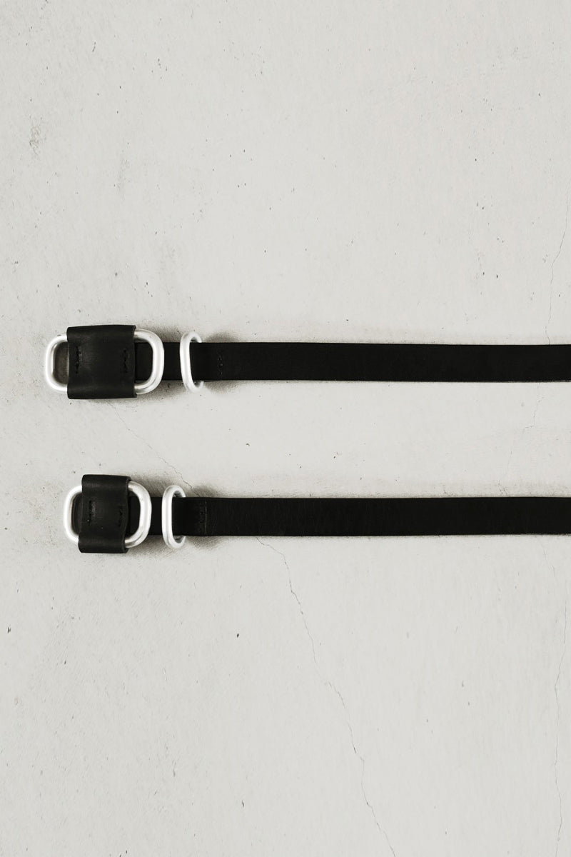 AL BELT 20mm LONGBUCKLE  / BLACK