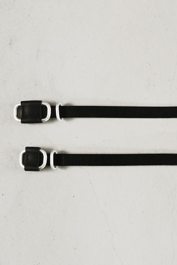 AL BELT 20MM LONGBUCKLE / BLACK