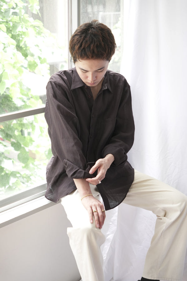 R20 SHIRT-8 WEATHER SHIRT PK / HUMIC PAPER GABARDINE