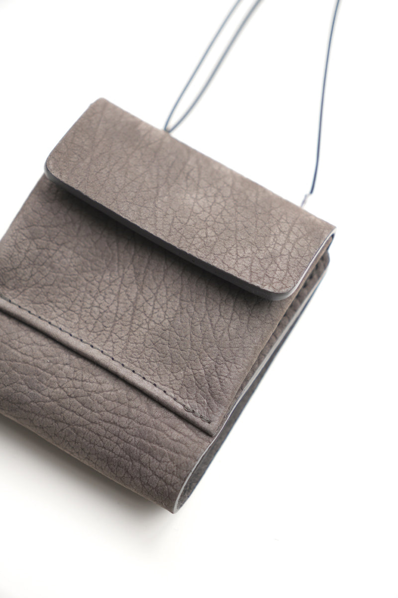 AL BIFOLD WALLET / GREY SPAIN CARF LEATHER