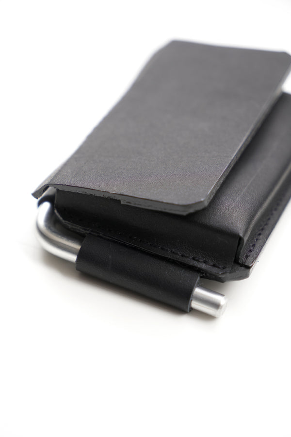 AL CARDCASE / BLACK GLOVE LEATHER