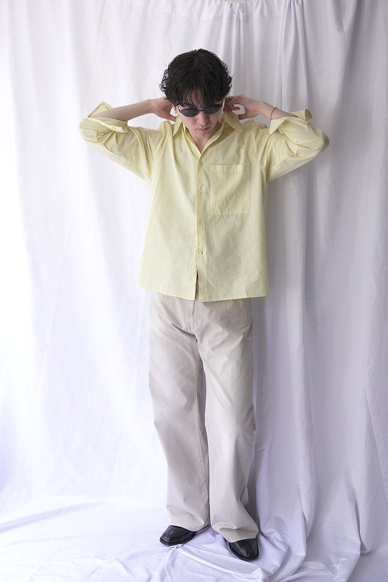 R20 SHIRT-4 OD SHIRT / 옐로우 핀
