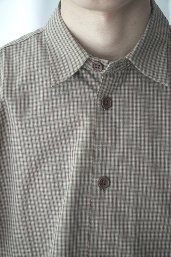 R20 SHIRT-9 S/S WEATHER SHIRT / GARDEN GRID