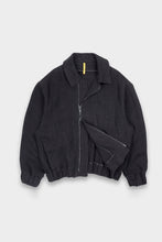 画像をギャラリービューアに読み込む, R20 SHIRT-3 ZIP GUM SHIRT / BLACK 20HR CANVAS