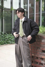 画像をギャラリービューアに読み込む, R19 DOWN-6 DOUBLE DOWN BLOUSON / BLACK RECYCLED NYLON