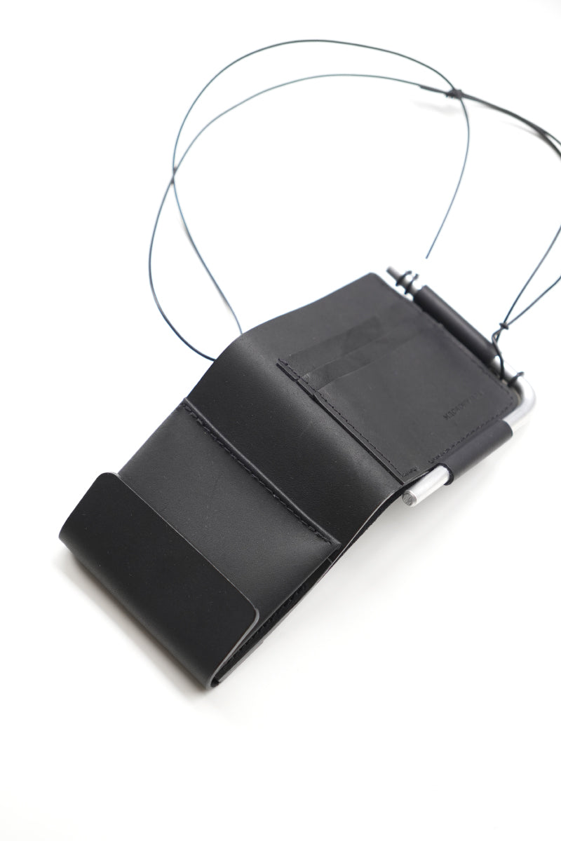 AL BIFOLD WALLET / BLACK GLOVE LEATHER
