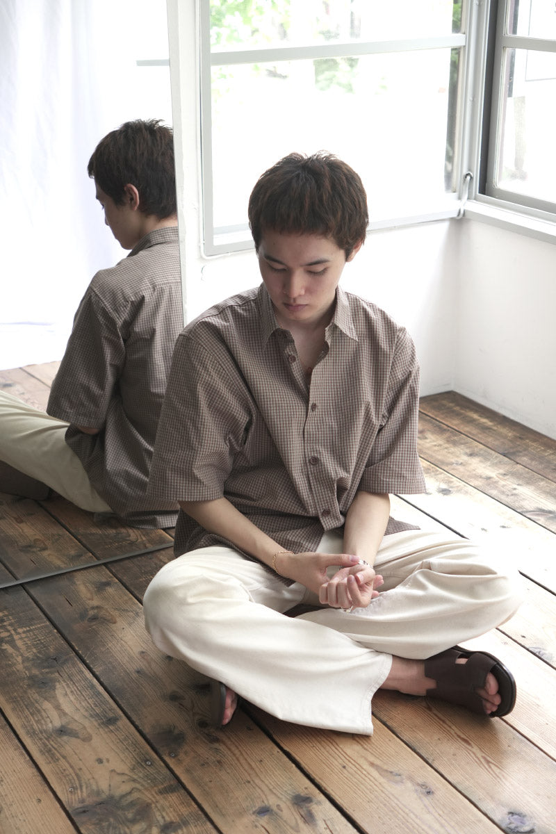 R20 SHIRT-9 S/S WEATHER SHIRT / GARDEN GRID