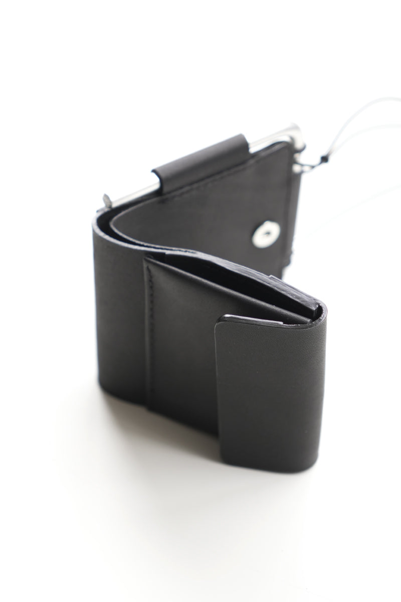 AL BIFOLD WALLET / BLACK GLOVE LEATHER