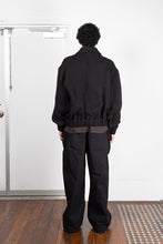 画像をギャラリービューアに読み込む, R20 SHIRT-3 ZIP GUM SHIRT / BLACK 20HR CANVAS