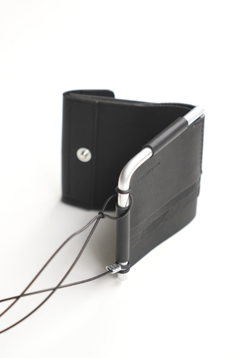 AL BIFOLD WALLET / BLACK GLOVE LEATHER