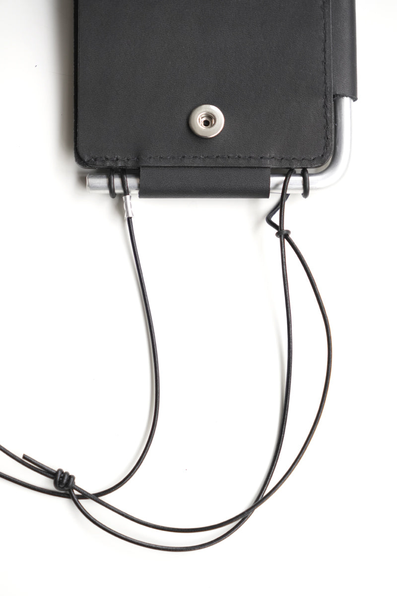 AL BIFOLD WALLET / BLACK GLOVE LEATHER