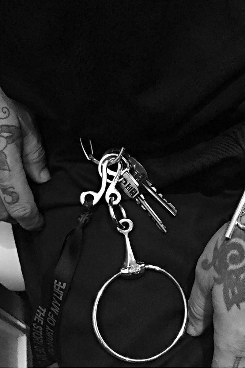 KEYRING NO.142 / SILVER925 