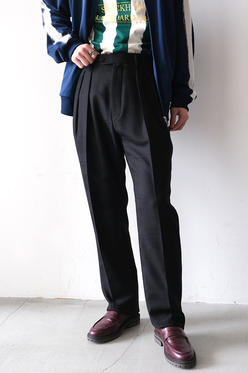 W/N FLANO HERRINGBONE STANDARD TYPE1 / BLACK×WHITE [Kanazawa store] 