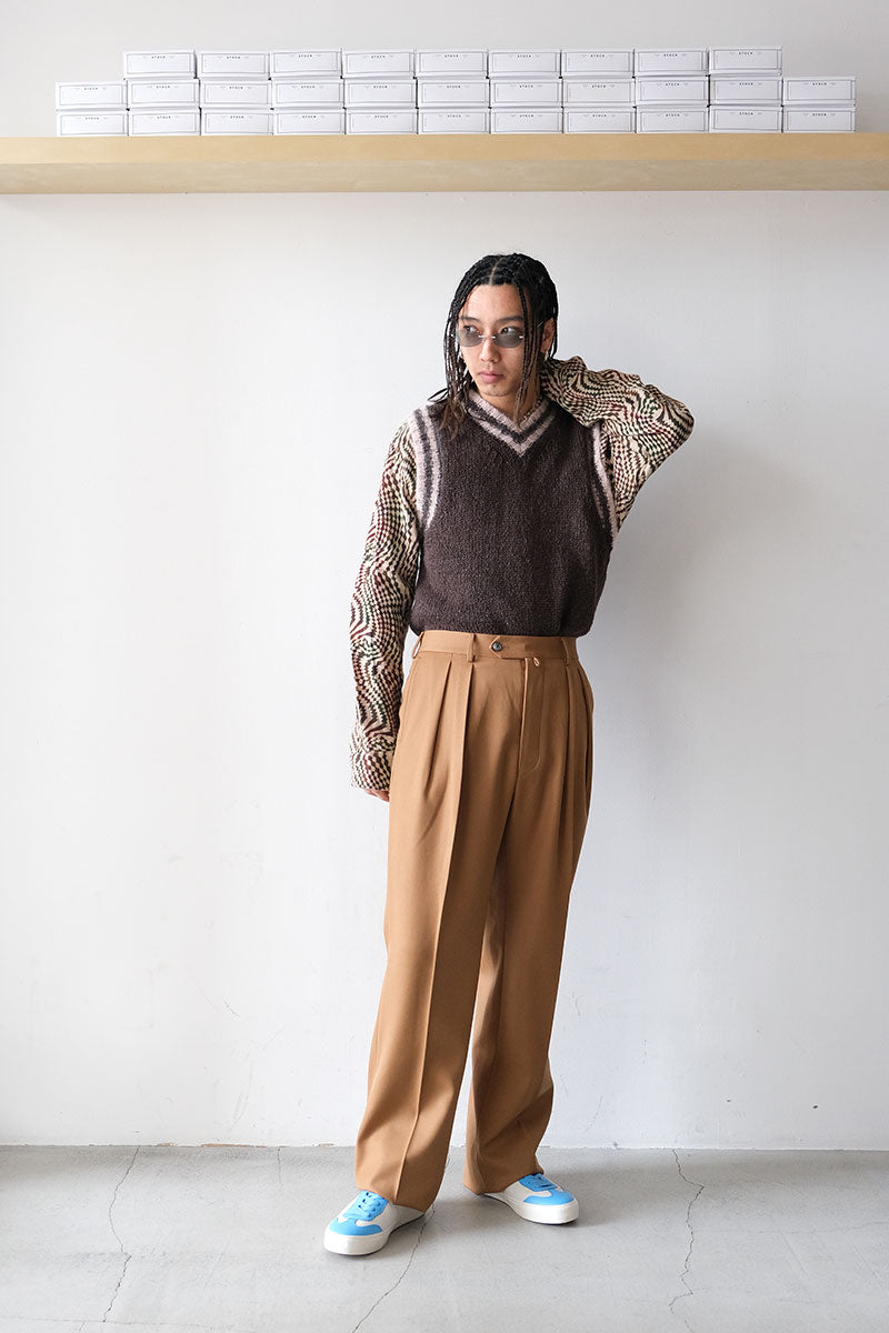 BACK SATIN GABARDINE WIDE TYPE1 / CAMEL [金沢店]